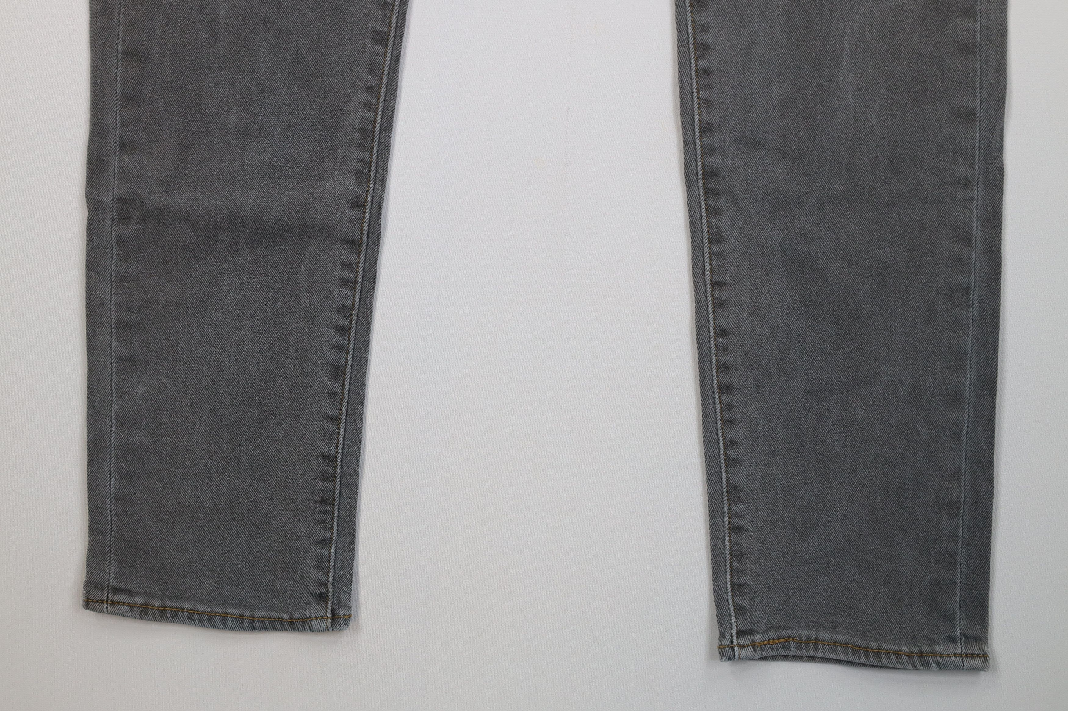 Levi's Vintage Y2K Levis 510 Stretch Skinny Fit Denim Jeans Gray Size US 34 / EU 50 - 4 Thumbnail