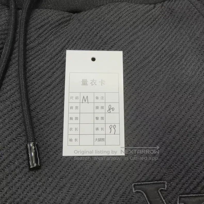 Louis Vuitton Louis Vuitton size m Black large logo knit sweatpants Size US 28 / EU 44 - 8 Thumbnail