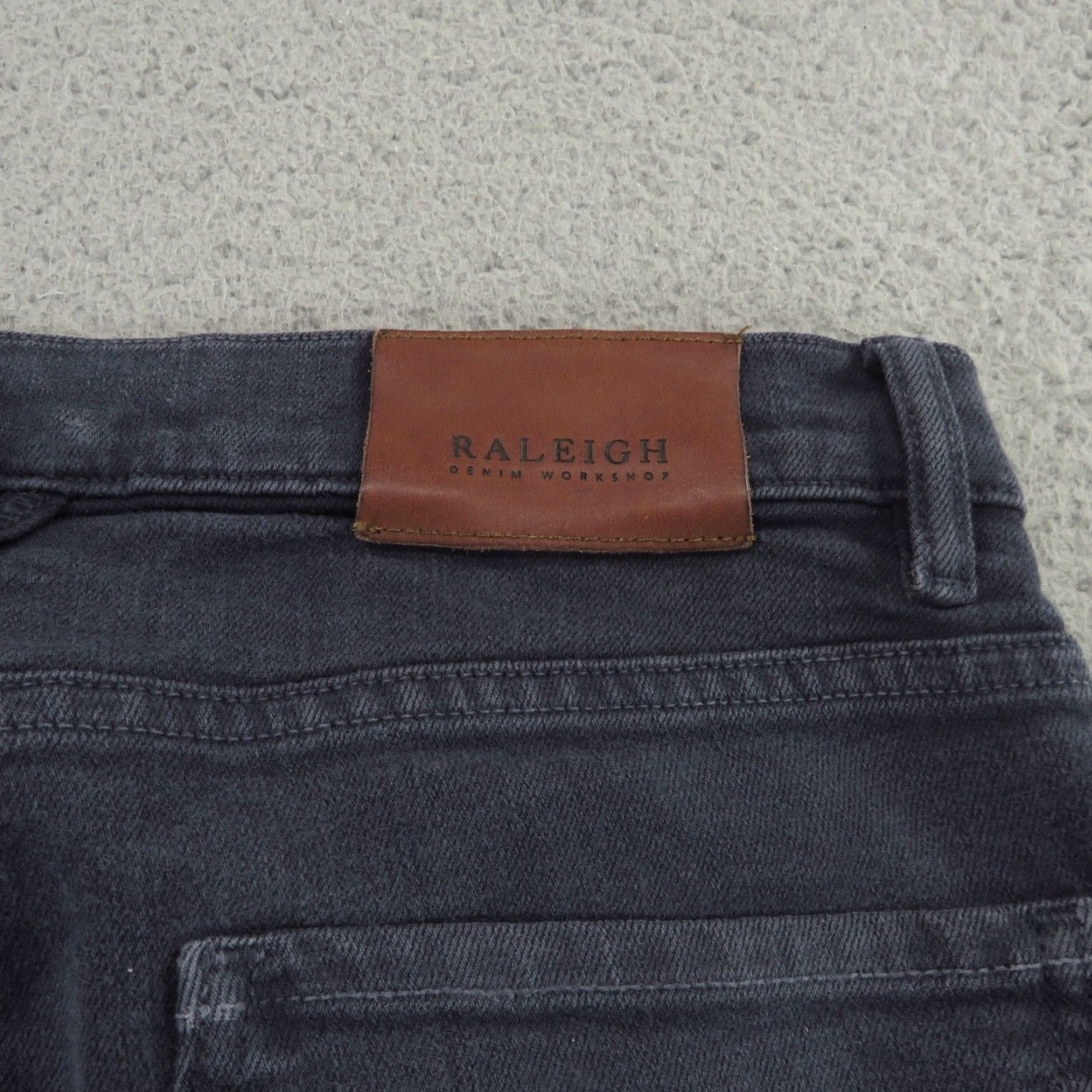 Raleigh Denim Raleigh Denim Workshop Jeans Mens 29 (30x32) Martin Slim Tapered Raw Made in USA Size US 29 - 4 Thumbnail