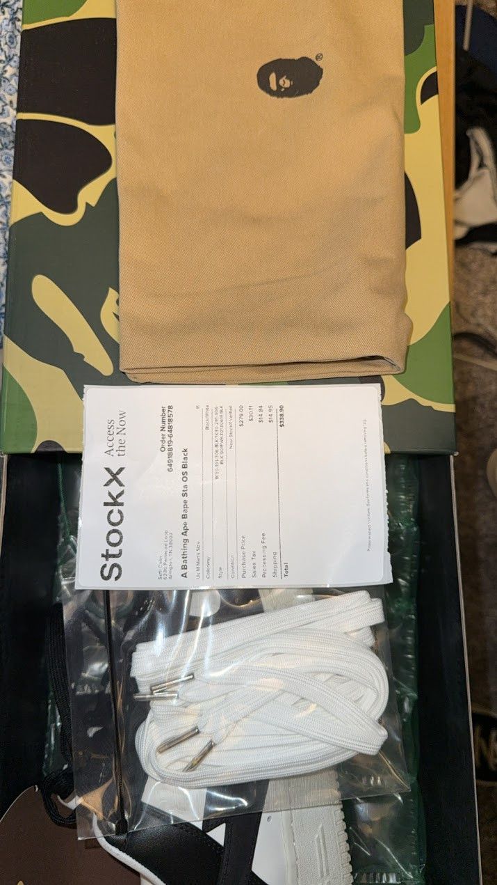 Bape BAPESTA OS #1 - Size 11 - RARE Size US 11 / EU 44 - 12 Thumbnail
