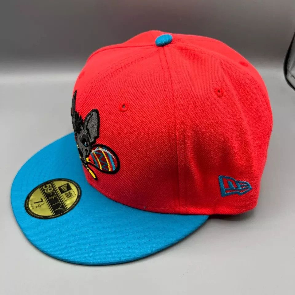 New Era Gwinnett Stripers Hat Men 7 1/2 MiLB Fitted Cap New Size ONE SIZE - 2 Thumbnail