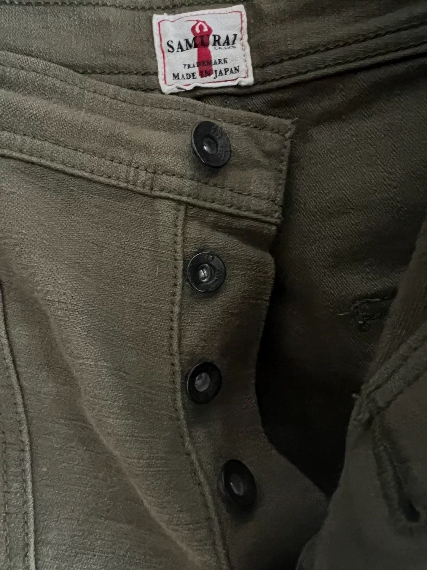Samurai Jeans Samurai Silver Line Cargo Pants Size US 32 / EU 48 - 6 Thumbnail