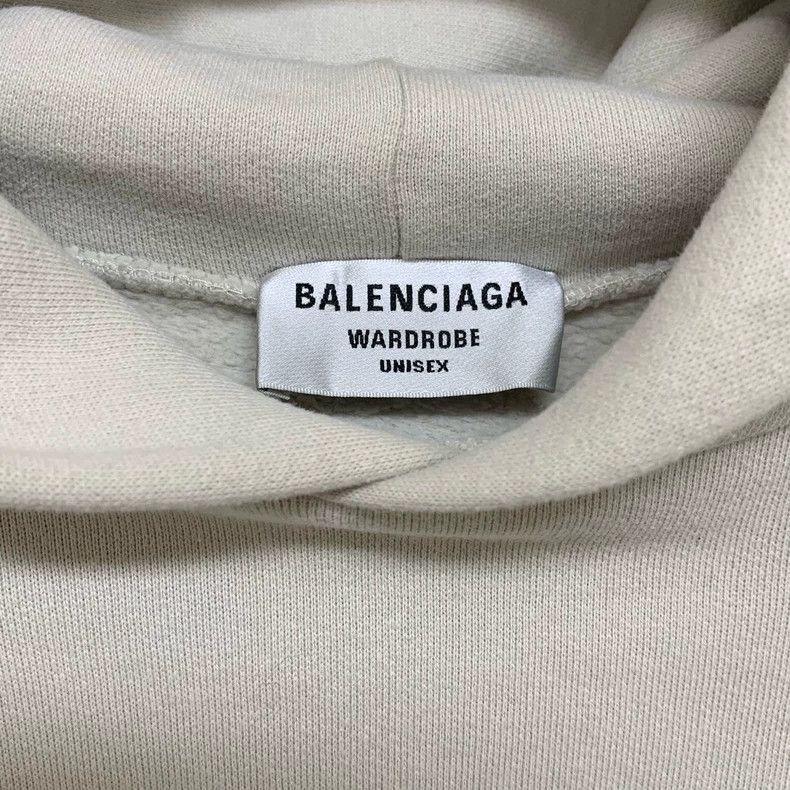 Balenciaga Balenciaga Double-B wheat-ear embroidered hooded sweatshirt Size US XS / EU 42 / 0 - 2 Thumbnail