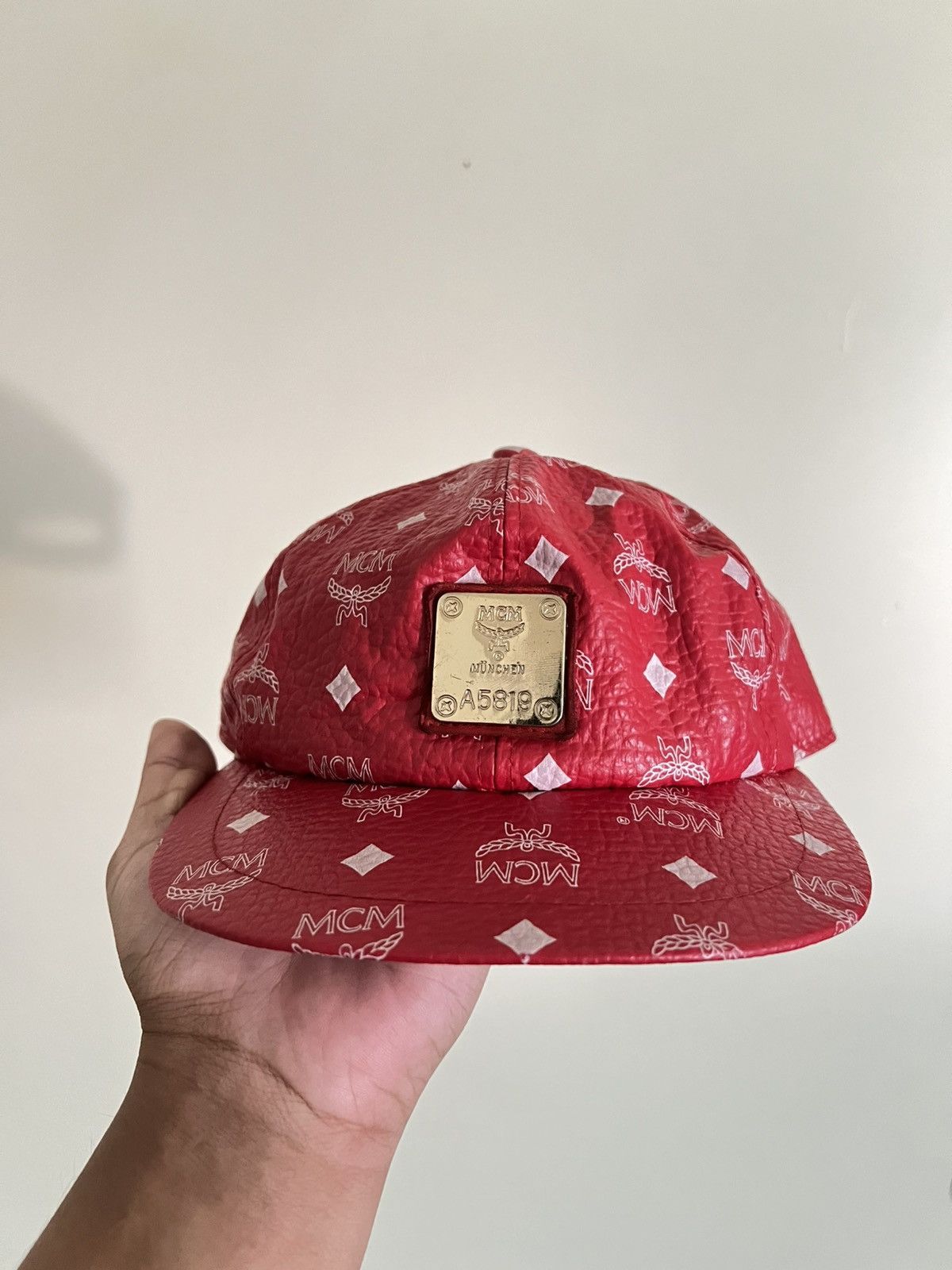 MCM MCM Monogram Snapback Hat Vintage 80s 90s Size ONE SIZE - 1 Thumbnail
