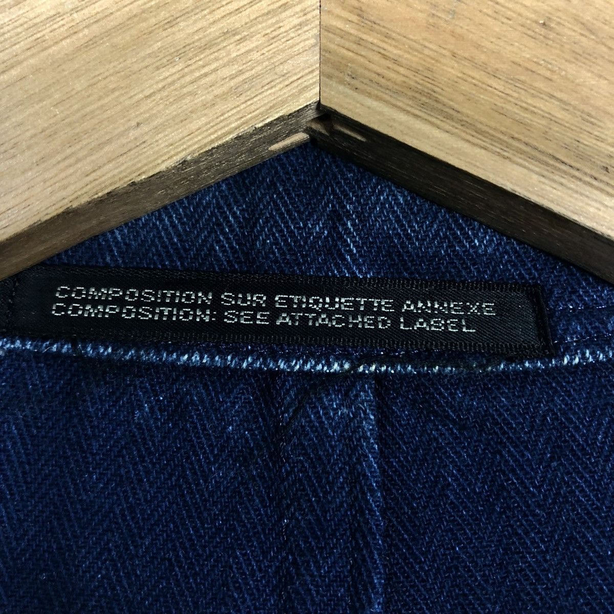 Yohji Yamamoto AUTUMN WINTER 1996 YOHJI YAMAMOTO POUR HOMME DENIM OVERSIZE Size US M / EU 48-50 / 2 - 17 Thumbnail