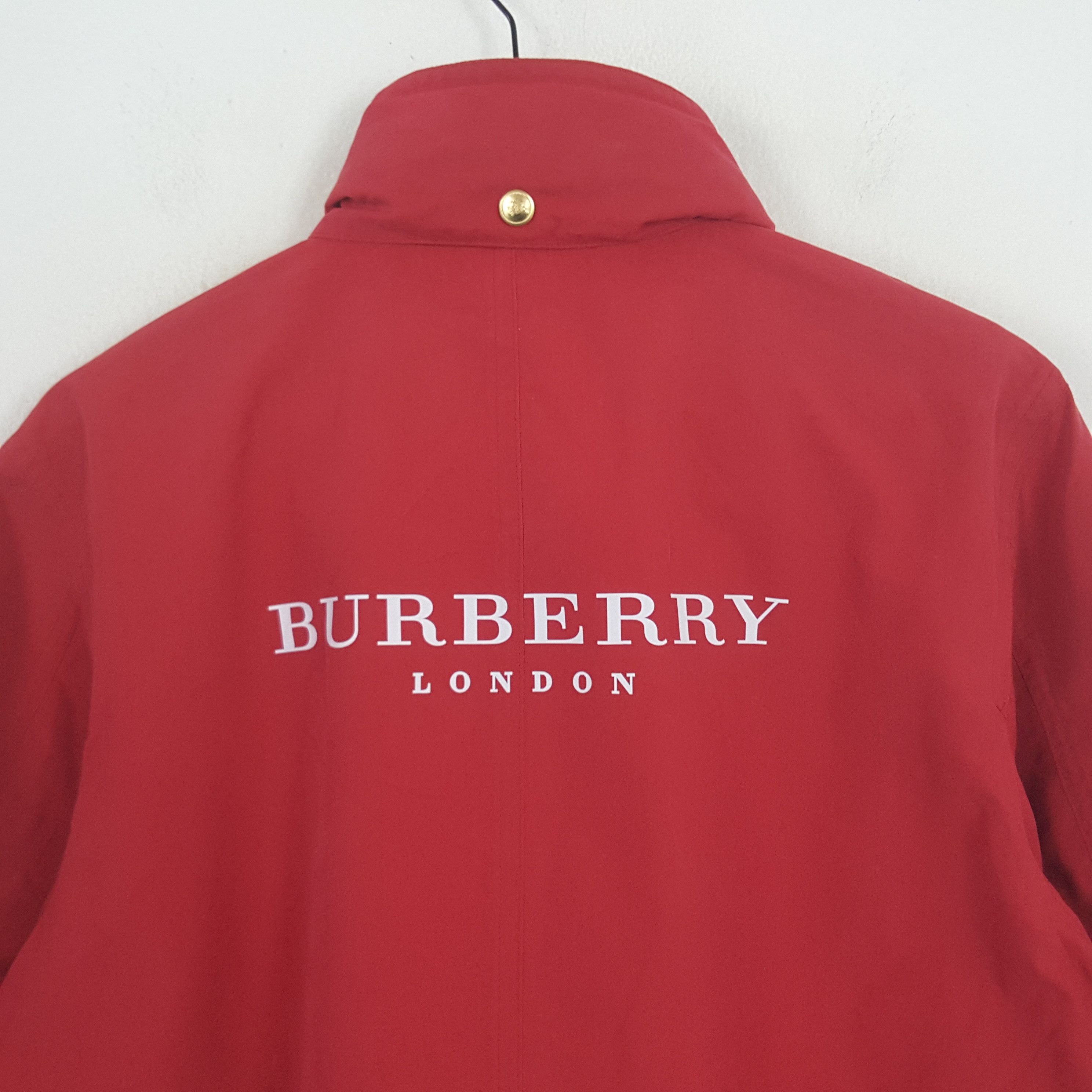 Burberry × Vintage Vintage Burberrys Custom Spell Out Zipper Long Jackets Size US L / EU 52-54 / 3 - 2 Thumbnail