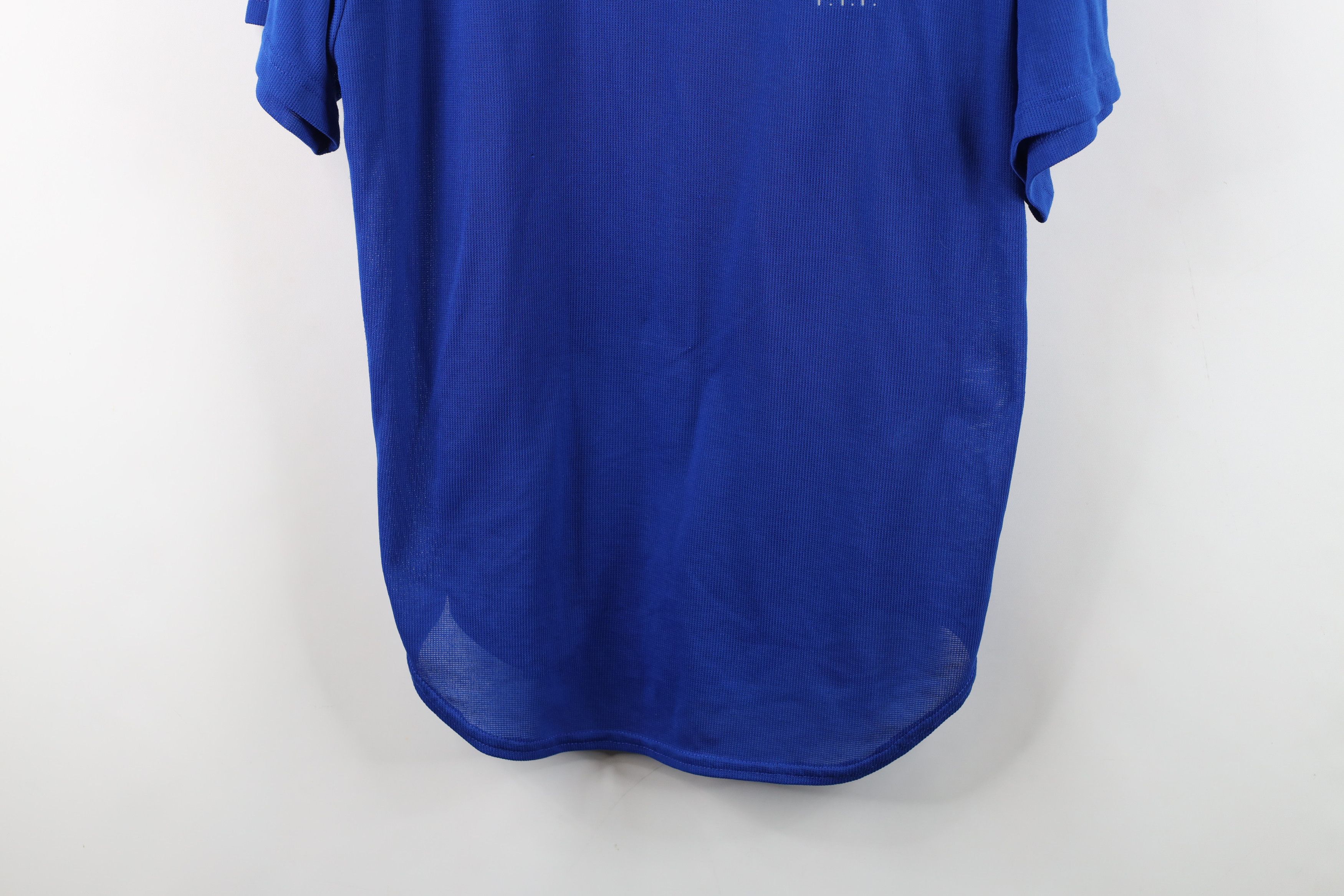 Nike Vintage 90s Nike FIT Scott Knit T-Shirt Royal Blue USA Size US M / EU 48-50 / 2 - 3 Thumbnail