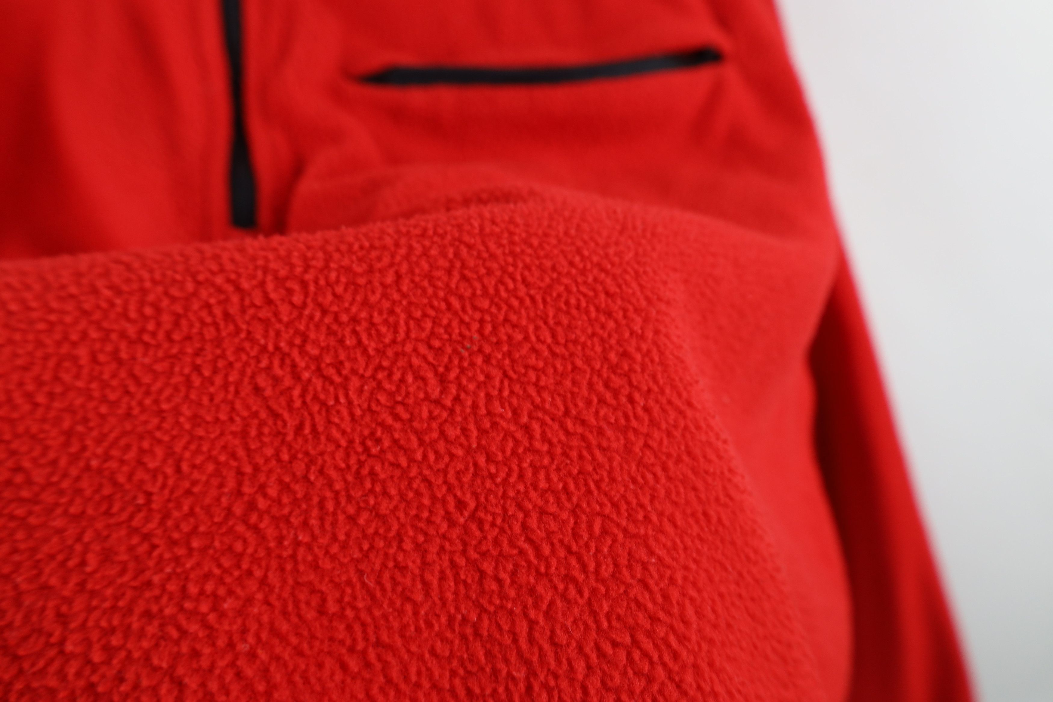 Vintage Vintage 90s Ohio State University Half Zip Fleece Sweater Size US XL / EU 56 / 4 - 6 Thumbnail