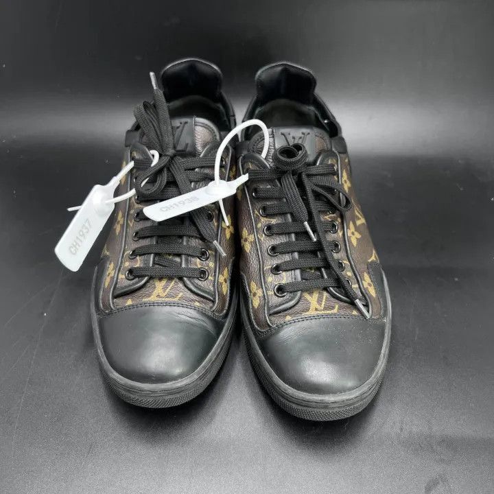 Louis Vuitton Louis Vuitton Casual Stylish Sneakers in Black Brown -2508 Size US 8.5 / EU 41-42 - 2 Thumbnail