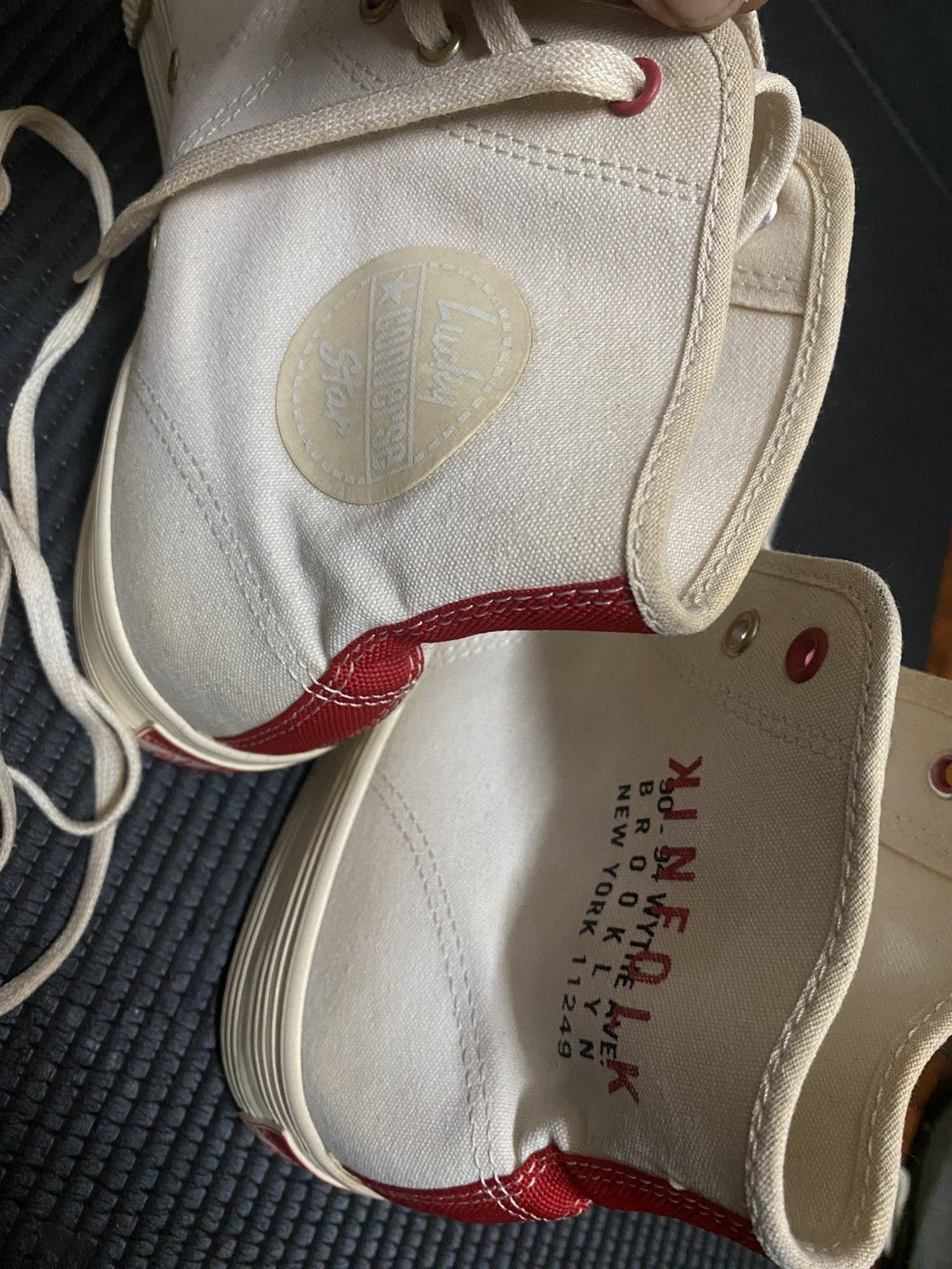 Kinfolk Converse x Kinfolk Brooklyn “Lucky Star” Hi-Top Size US 9 / EU 42 - 11 Thumbnail
