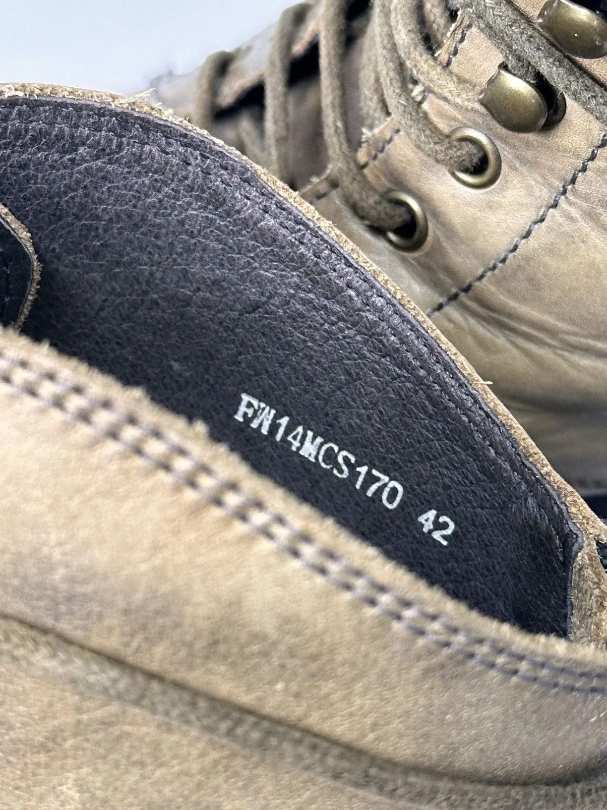 Hedi Slimane Vintage Guidi Style Leather AS 98 HandMade Italy Rare GOA Size US 9 / EU 42 - 10 Thumbnail