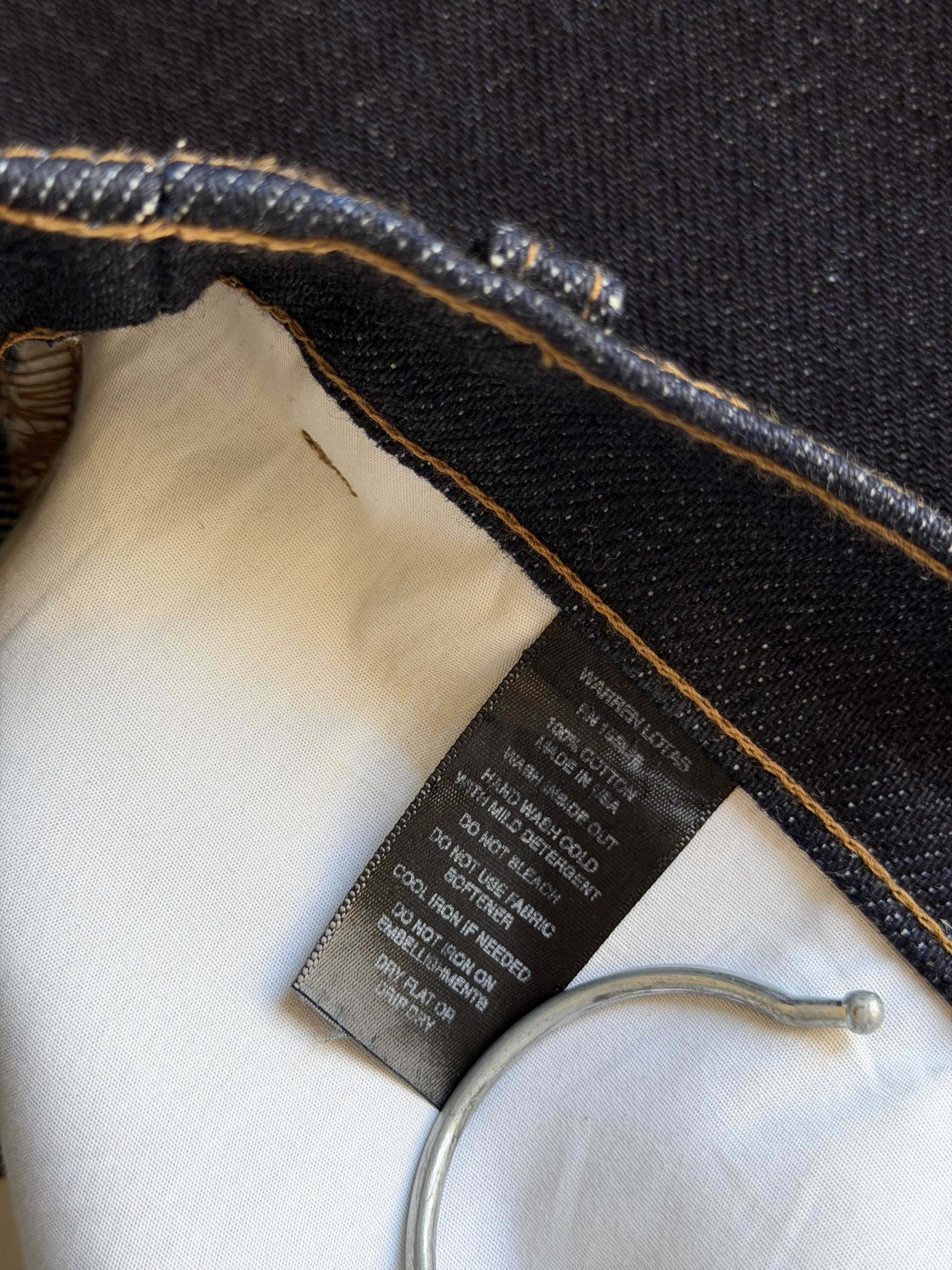 Warren Lotas Warren Lotas Sabata 2.0 Denim Jeans in Dark Wash Size US 32 / EU 48 - 12 Thumbnail