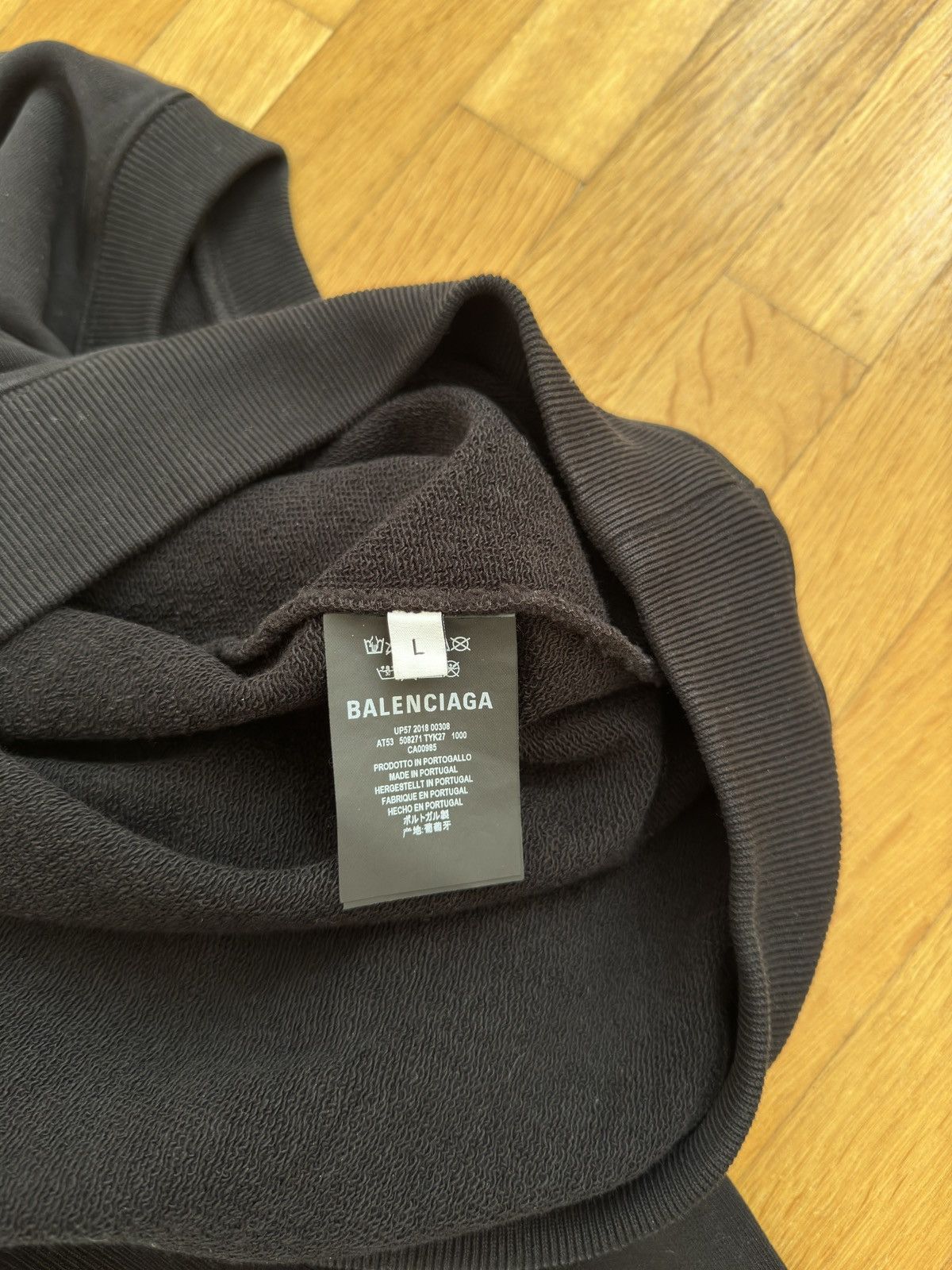 Balenciaga Balenciaga sweatshirt Size US L / EU 52-54 / 3 - 4 Thumbnail