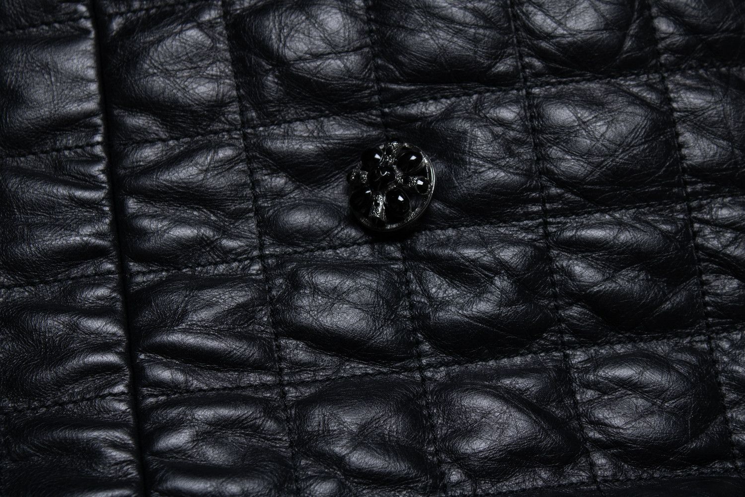 Chanel Chanel, black quilted leather jacket 2006 Size M / US 6-8 / IT 42-44 - 7 Thumbnail