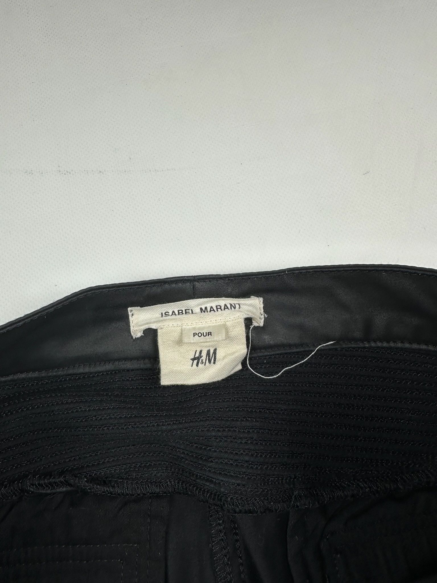 H&M × Isabel Marant Isabel Marant x H&M pour leather biker pants Size 30" / US 8 / IT 44 - 4 Thumbnail