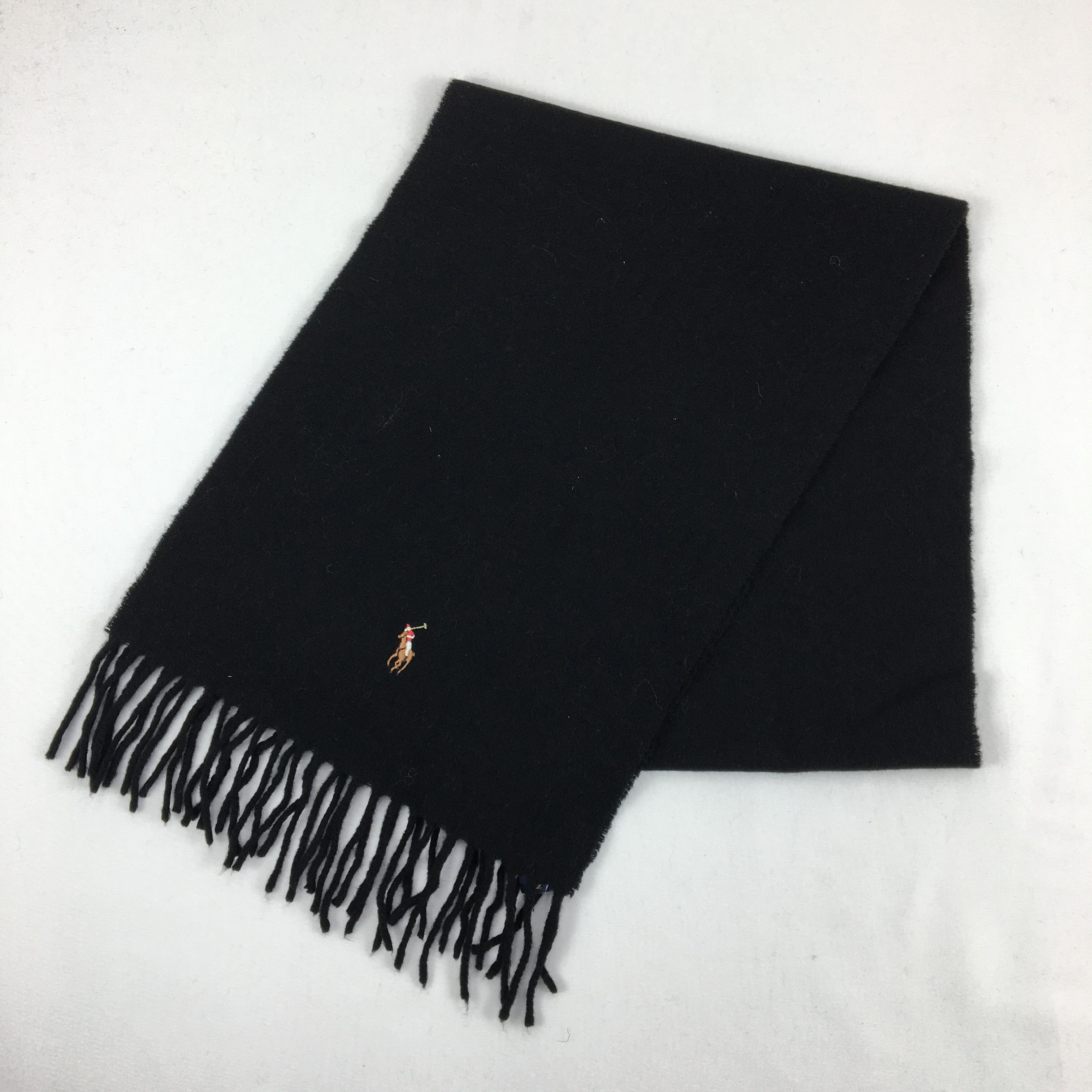 Polo Ralph Lauren NWT Vintage Polo Ralph Lauren Scarf Muffler Wool Scarves . Size ONE SIZE - 3 Thumbnail