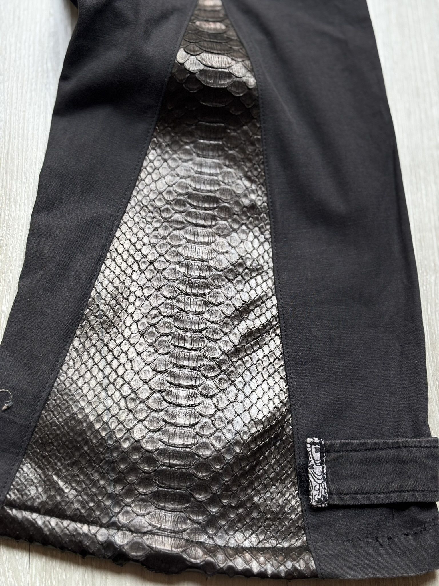 Japanese Brand Lace up flare cargo pants Size US 33 - 9 Thumbnail