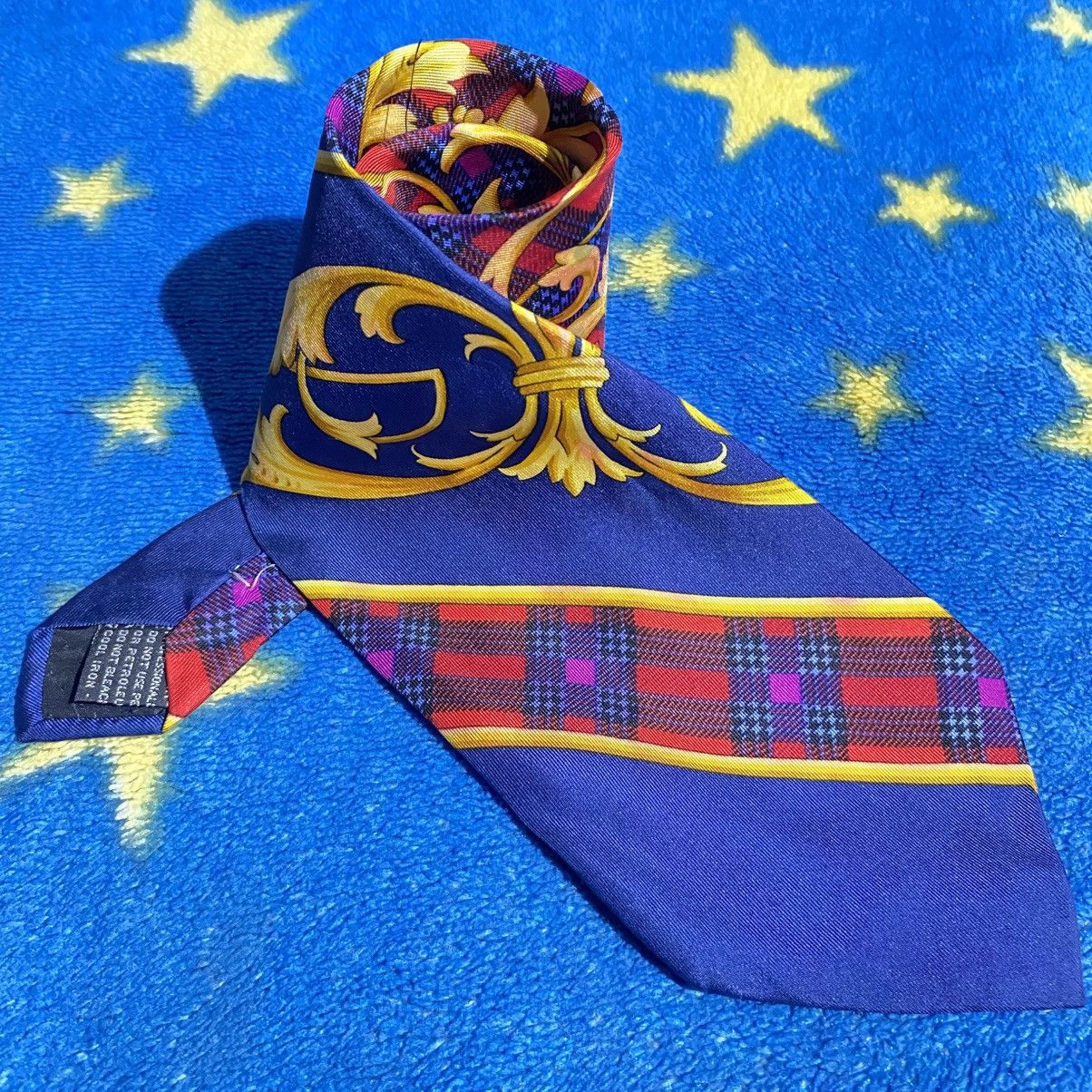 Versace Rare Versace Silk Ties Size ONE SIZE - 1 Thumbnail