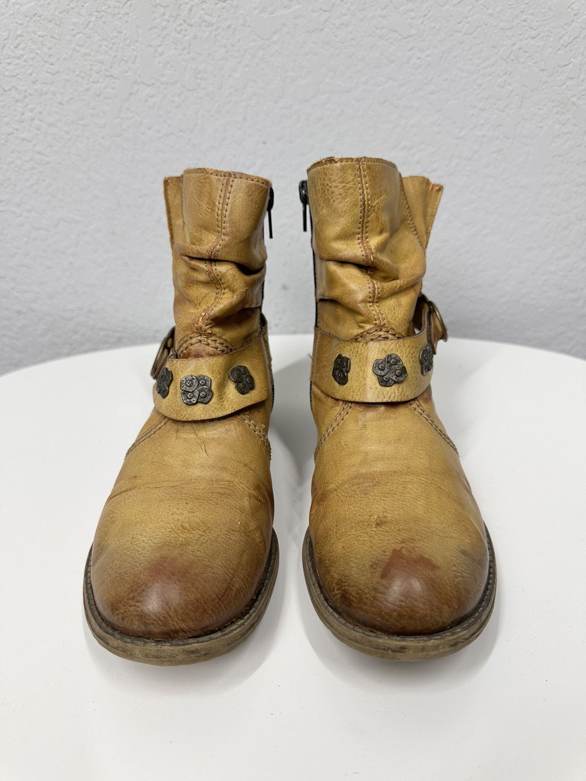 A.S.98 Vintage Leather Boots AS 98 Style Kapital Vibe Rick Owens Size US 8 / IT 38 - 4 Thumbnail