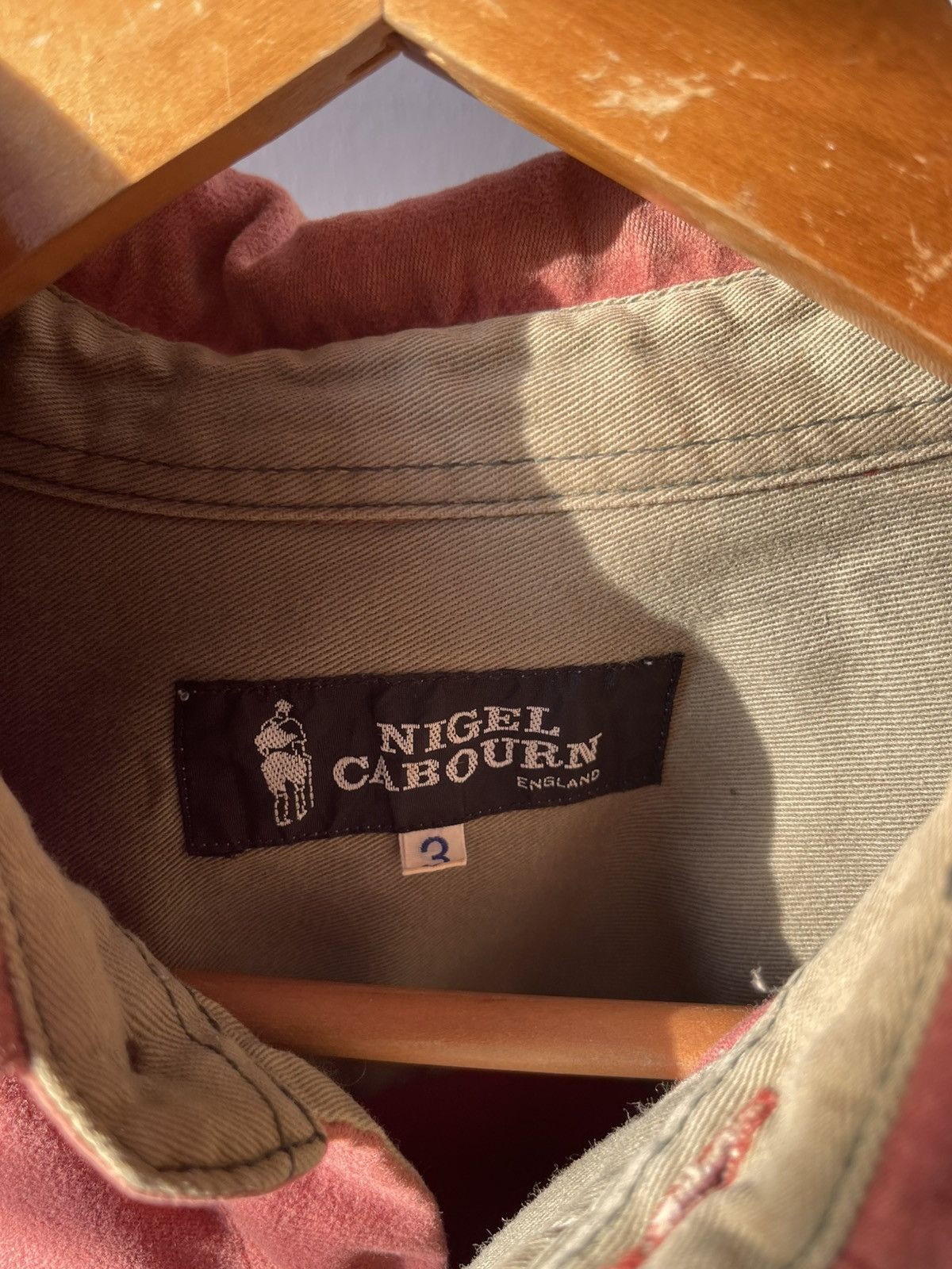 Nigel Cabourn 90s Nigel Carboun England Button up Size US XL / EU 56 / 4 - 14 Thumbnail