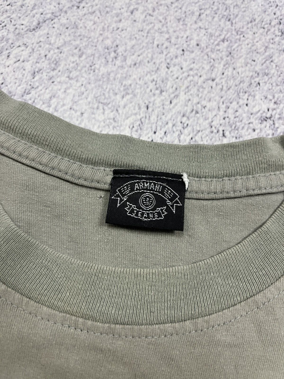 Giorgio Armani Vintage Y2K Armani Jeans Big Logo Graphic T Shirt Streetwear Size US M / EU 48-50 / 2 - 14 Thumbnail