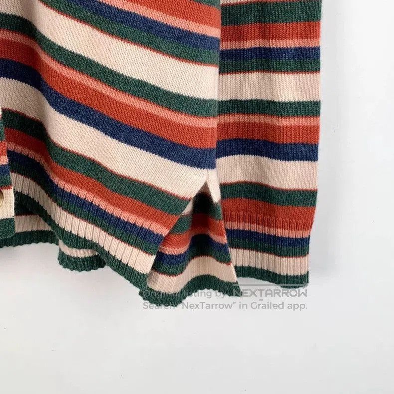 Loewe Loewe Striped Logo Wool Cardigan Coat. Size US M / EU 48-50 / 2 - 4 Thumbnail
