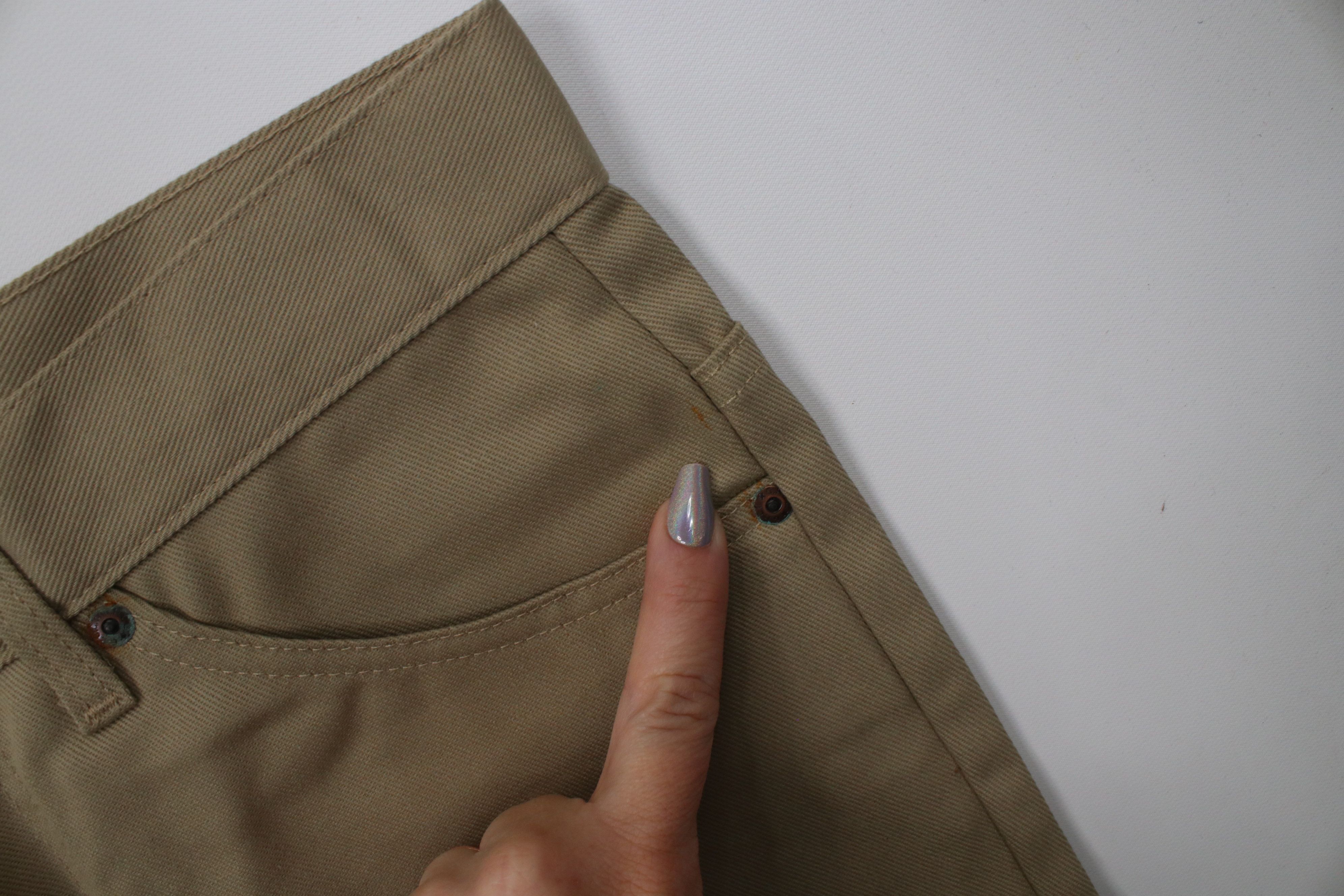 Vintage Deadstock Vintage 70s Streetwear Straight Leg Jeans USA Size US 32 / EU 48 - 9 Thumbnail