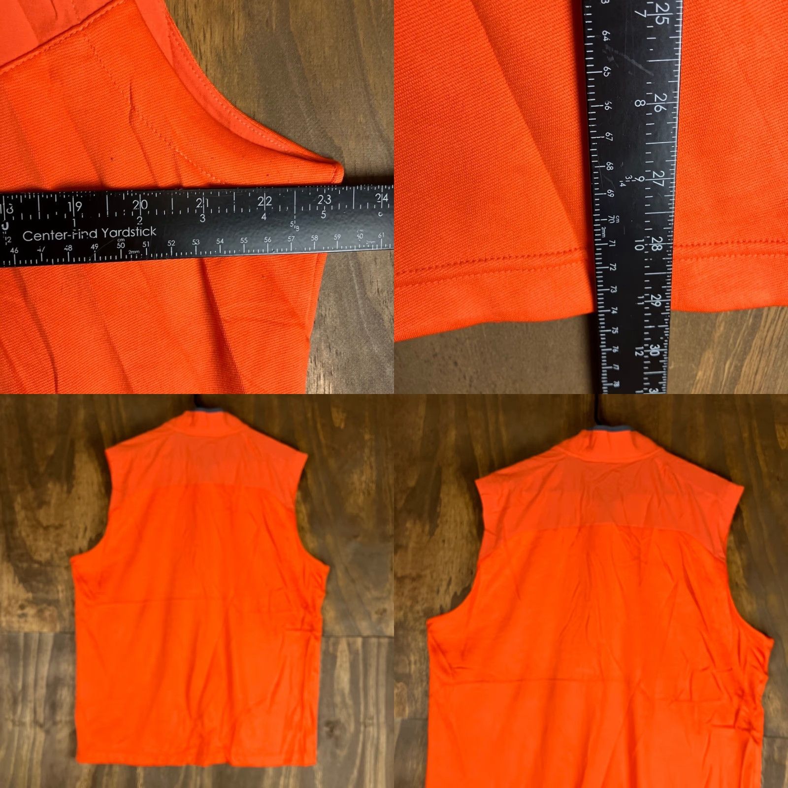 Nike Nike Golf Vest Mens Orange Beacon Dry Fit Tour Performance XL Stretch Sleeveless Polo? Size US XL / EU 56 / 4 - 8 Thumbnail
