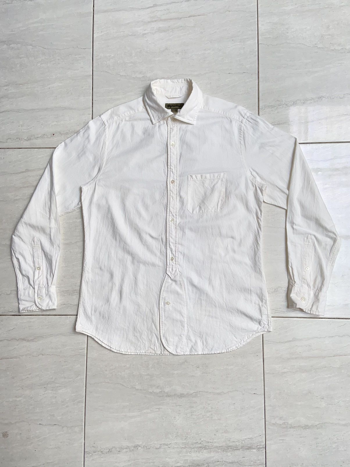 Nigel Cabourn NIGEL COBOURN White Shirt Size US M / EU 48-50 / 2 - 6 Thumbnail