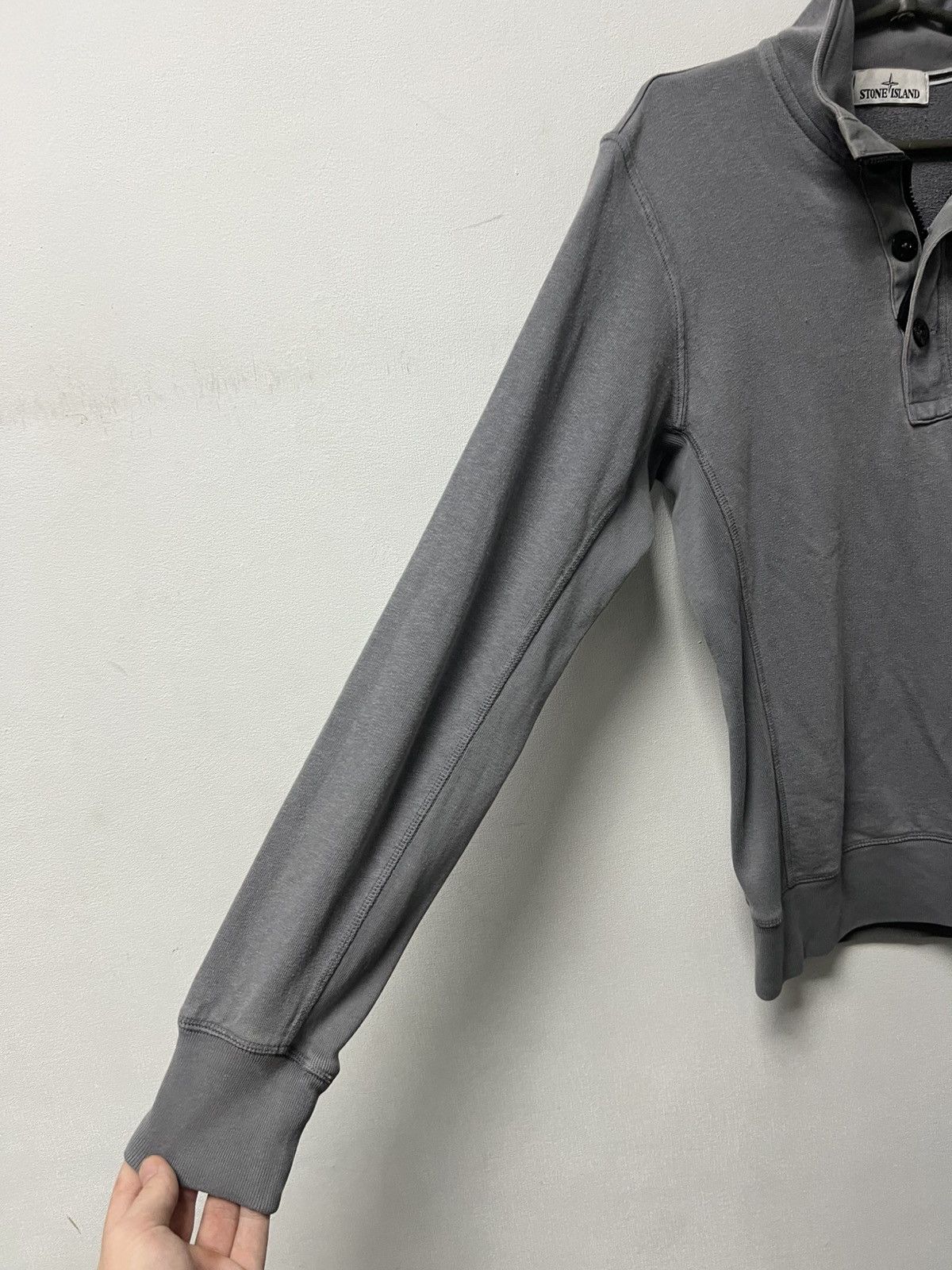 Stone Island Stone island 1/4 zip hoodie S Size US S / EU 44-46 / 1 - 2 Thumbnail