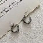 Other 100%925 silver retro punk earrings Size ONE SIZE - 3 Thumbnail