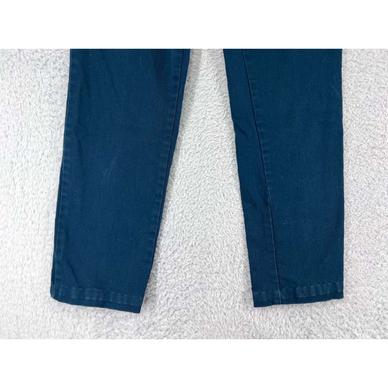 Vintage Style&co. Jeans Womens 4 Blue Denim Tapered Leg Stretch Cotton Blend Regular Rise High Zip Pocket 5-Pocket Design Adult Womens Jeans Size 27" / US 4 / IT 40 - 5 Thumbnail