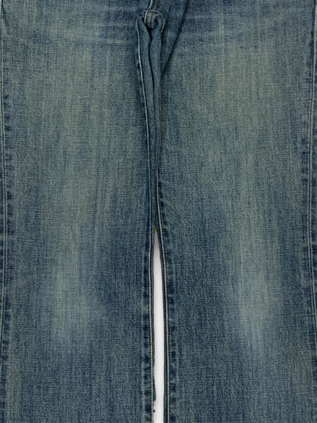 Wrangler SALES🔥Vintage Wrangler Mud Wash Distress Flare Style Jeans Size US 30 / EU 46 - 5 Thumbnail