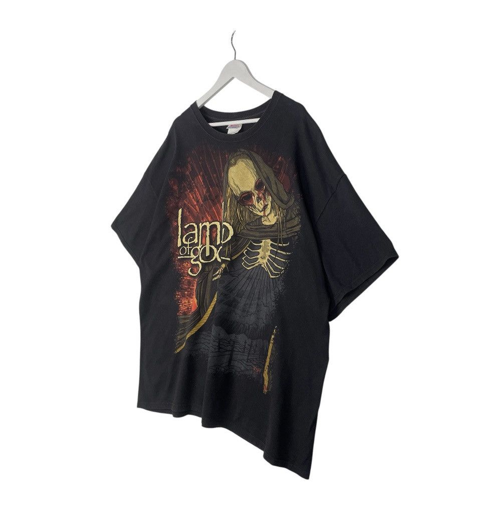 Designer × Vintage vintage T-shirt Hanes heavyweight lamb of god - Size US XL / EU 56 / 4 - 2 Thumbnail