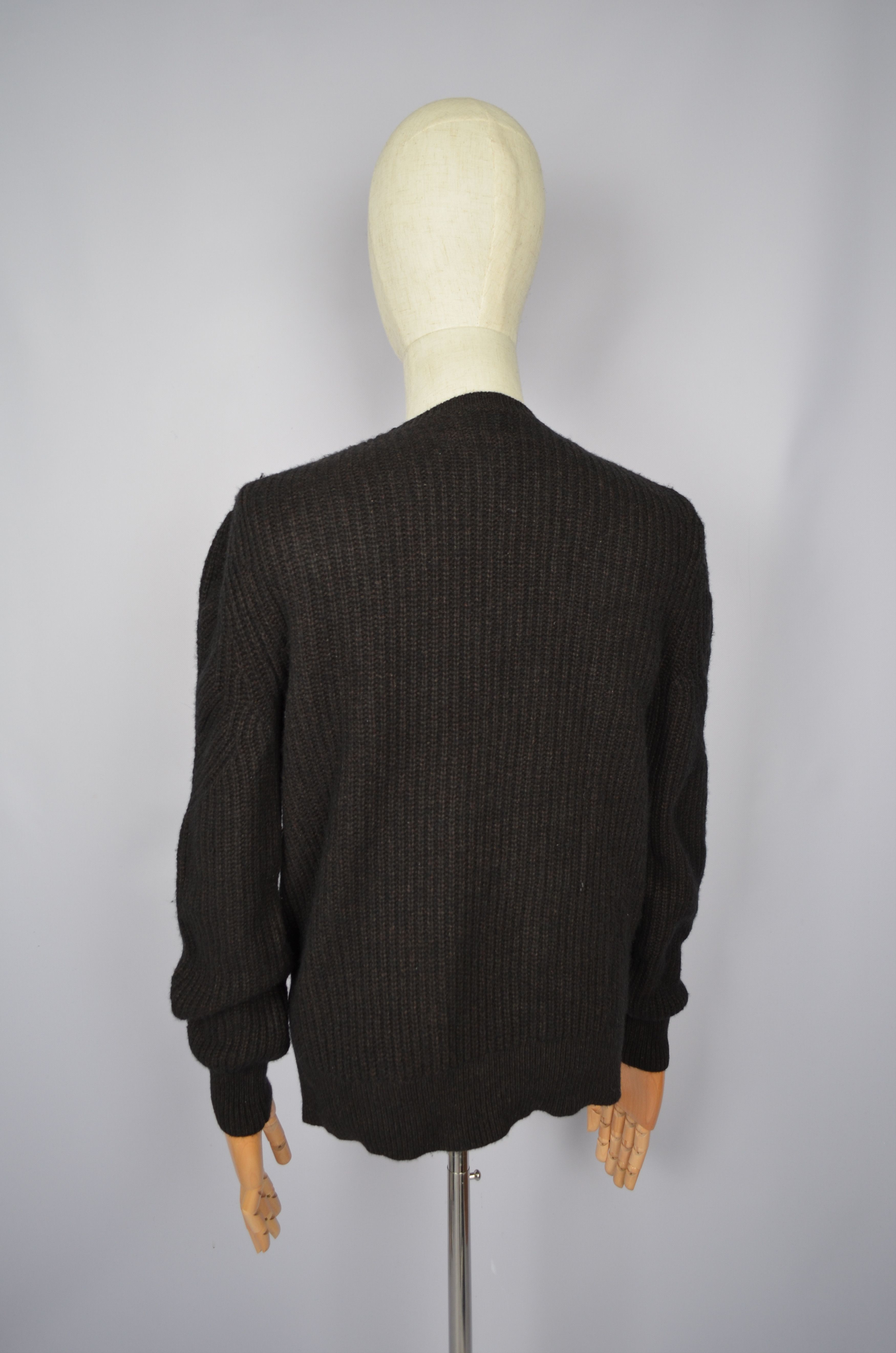 Allsaints × Designer AllSaints Hiren Crew Neck Wool Blend Jumper Sweater Brown Size US S / EU 44-46 / 1 - 5 Thumbnail