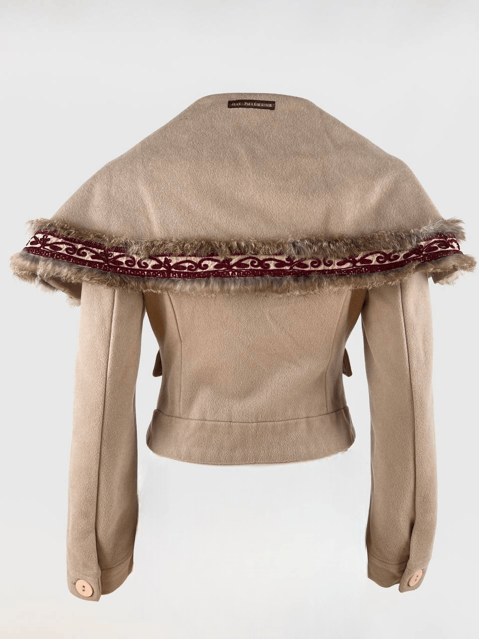 Jean Paul Gaultier RARE Jean Paul Galtier Sailor Collar Wool Jacket Size XS / US 0-2 / IT 36-38 - 10 Thumbnail