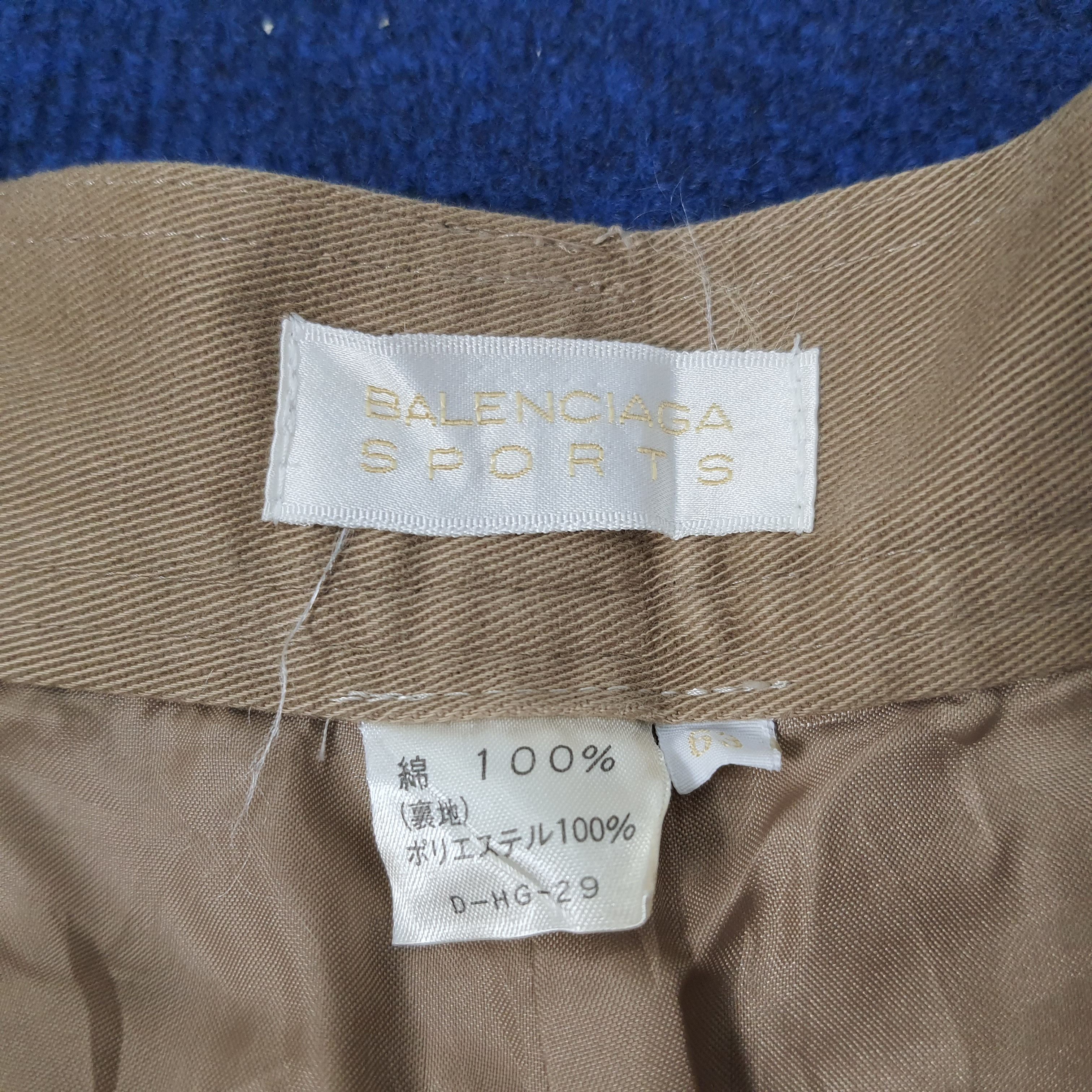 Balenciaga × Vintage Vintage Balenciaga Sports Spell Out Short Pants Size 22" - 6 Thumbnail