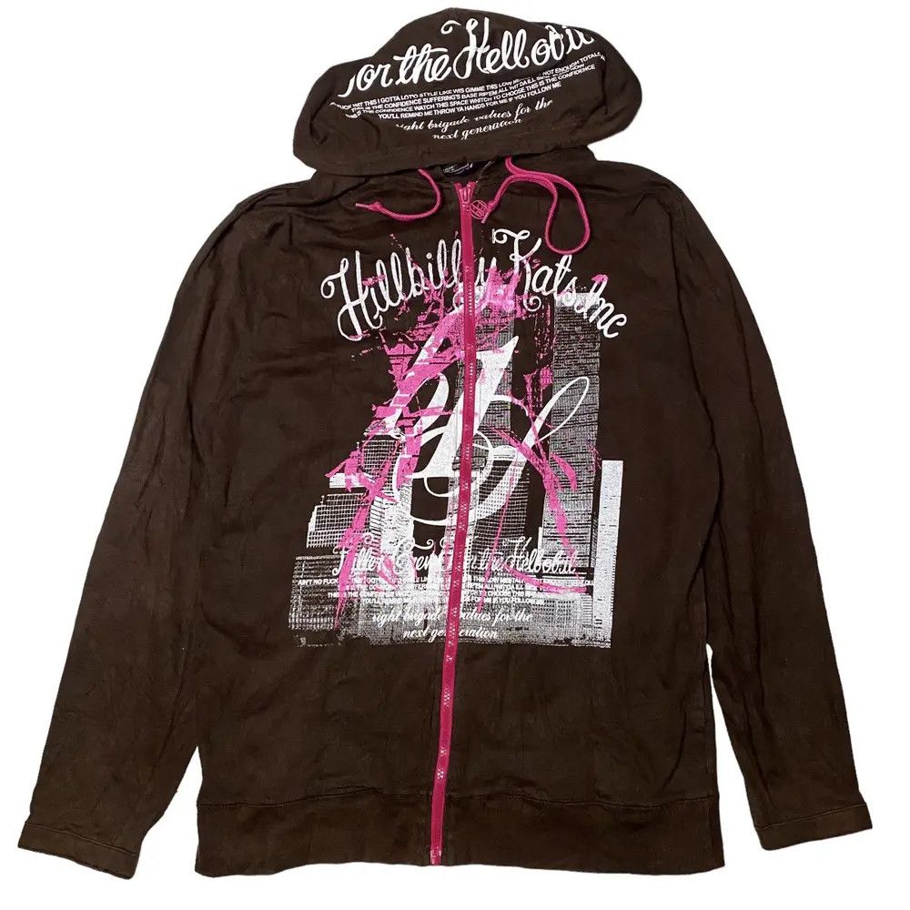 Hysteric Glamour 2000's B One Soul Fuck Hell Poem Hoodie Size US L / EU 52-54 / 3 - 1 Thumbnail