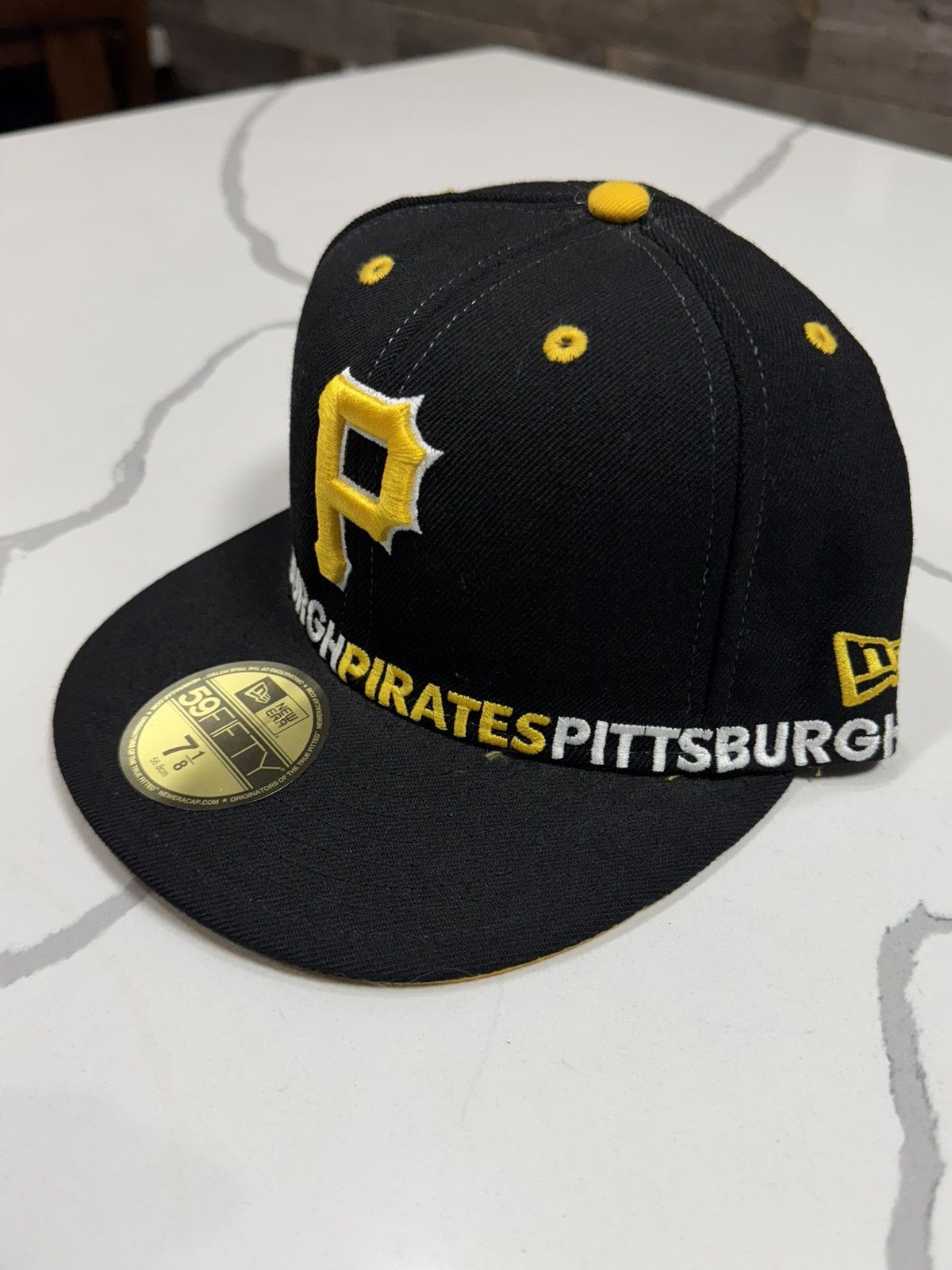 Hat Club × MLB × New Era Pittsburgh Pirates New Era 59Fifty Hat Size ONE SIZE - 10 Thumbnail