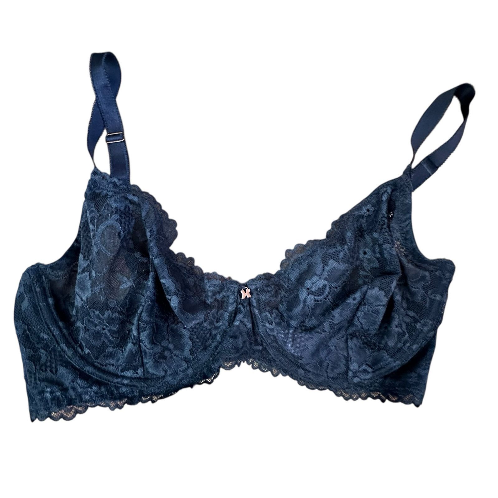 Fenty Savage X Fenty Black Lace Underwired Bra Women's Size 36DD Size ONE SIZE - 1 Thumbnail