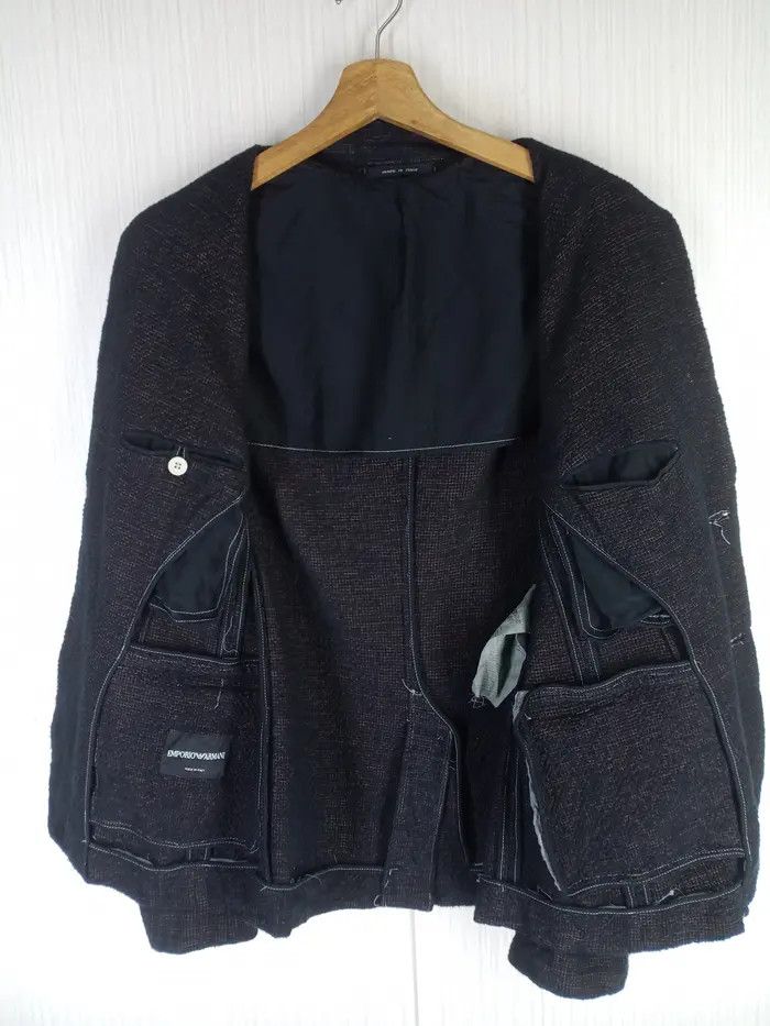 Emporio Armani Rare Vintage Emporio Armani Blazer Made in Italy Size US M / EU 48-50 / 2 - 12 Thumbnail