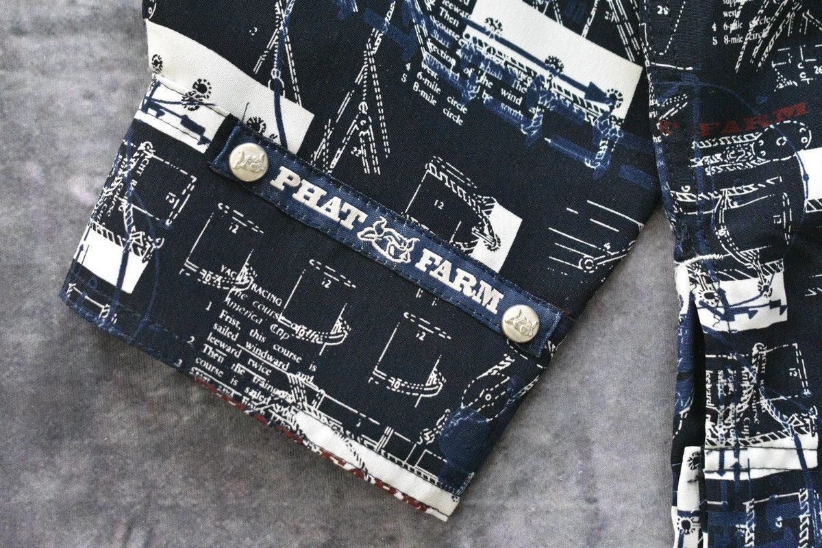 Phat Farm × Vintage Vintage Y2K Phat Farm Long Sleeve Buttondown Shirt (XXL) Size US XXL / EU 58 / 5 - 8 Thumbnail