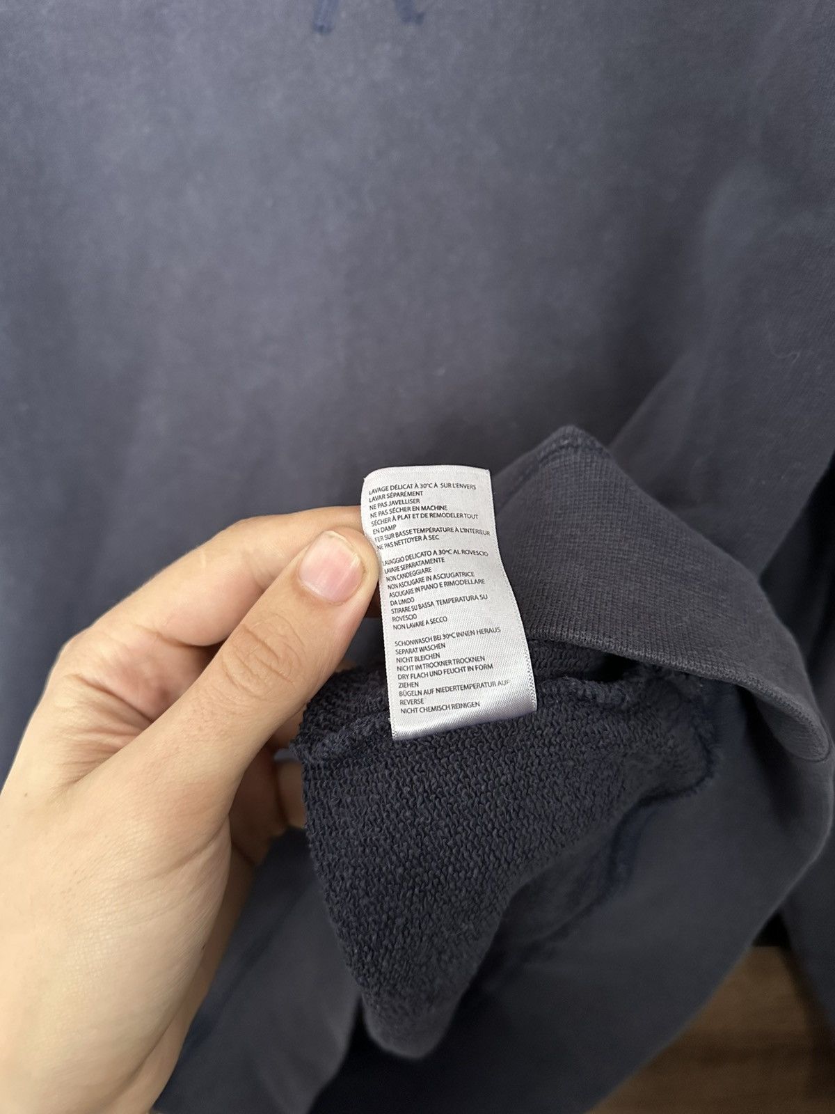 Sunspel Sunspel Sweatshirt Crewneck Faded Color Size US S / EU 44-46 / 1 - 8 Thumbnail