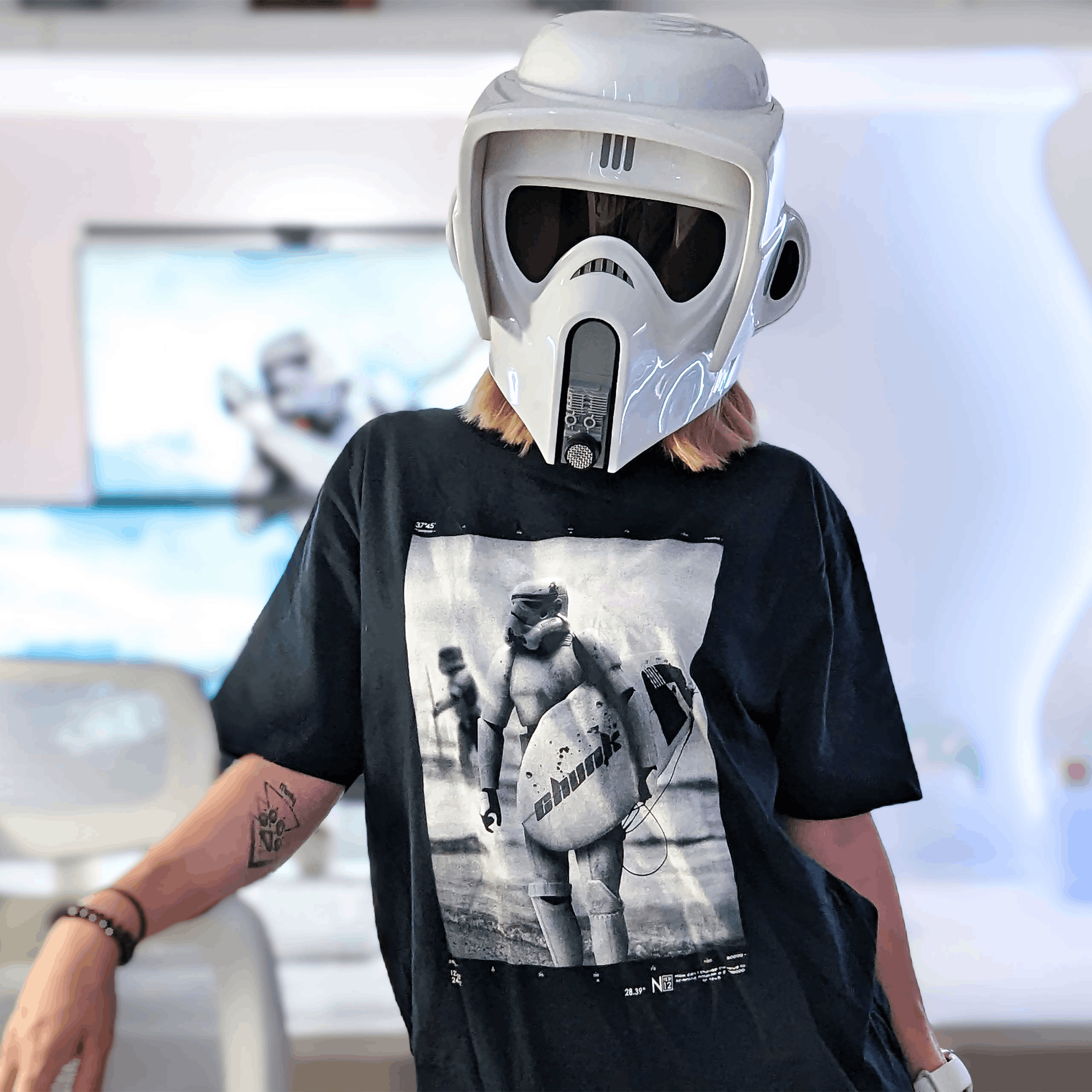 Designer × Star Wars Empire Square T-Shirt for Star Wars Fans Size US M / EU 48-50 / 2 - 1 Thumbnail