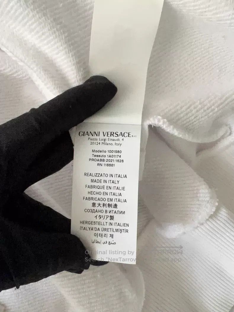 Versace Versace Zippered hooded sweatshirt with rainbow convoluted Size XS / US 0-2 / IT 36-38 - 6 Thumbnail