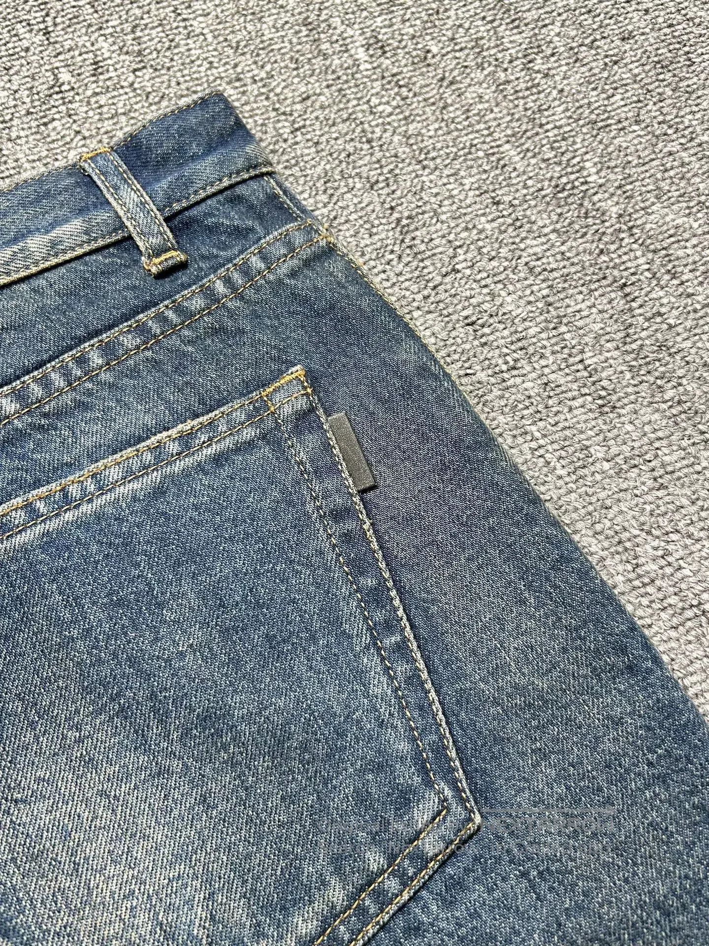 Saint Laurent Paris Saint Laurent Denim Shorts. Size 27" / US 4 / IT 40 - 5 Thumbnail