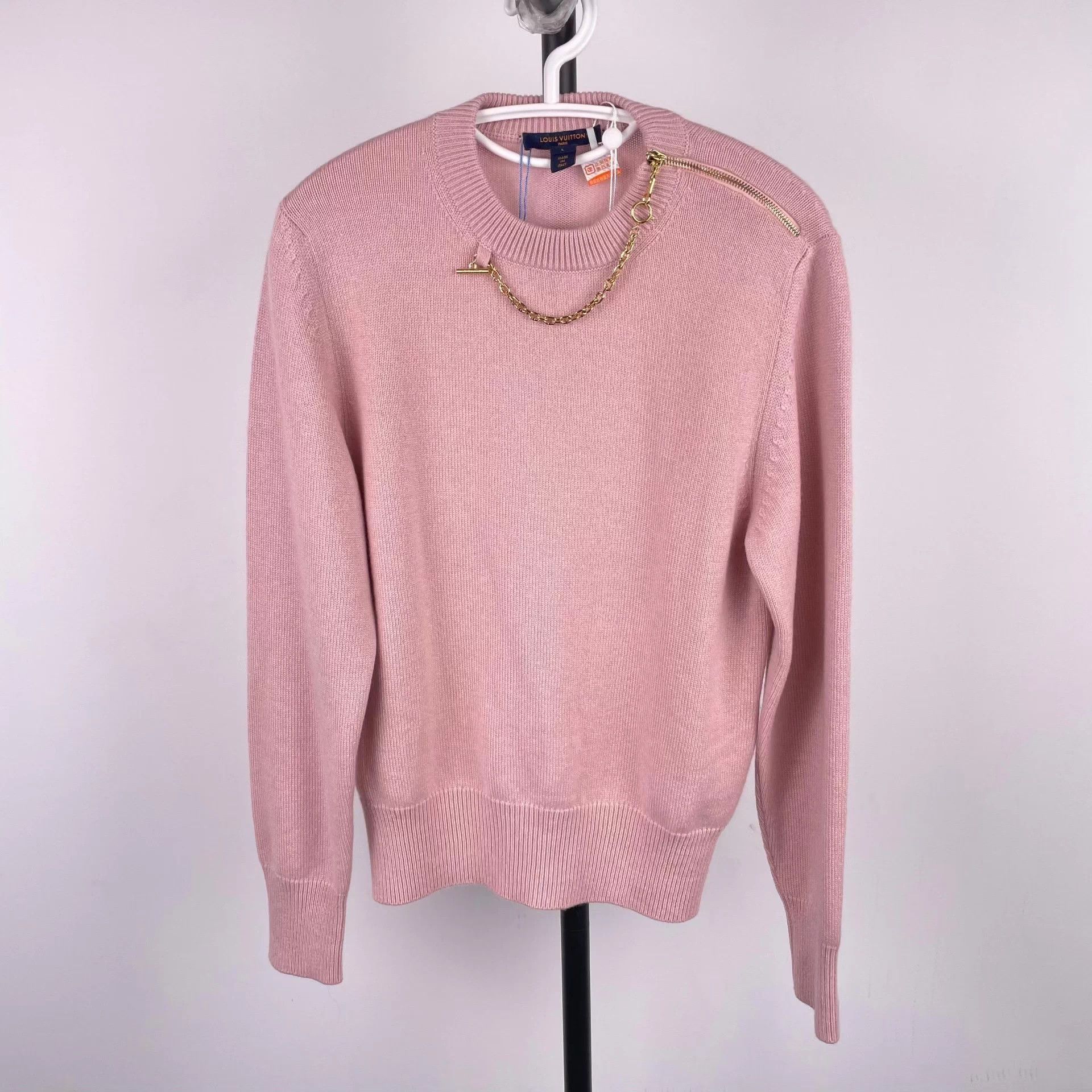 Louis Vuitton LV Wool Long-Sleeve Top L Size L / US 10 / IT 46 - 1 Thumbnail