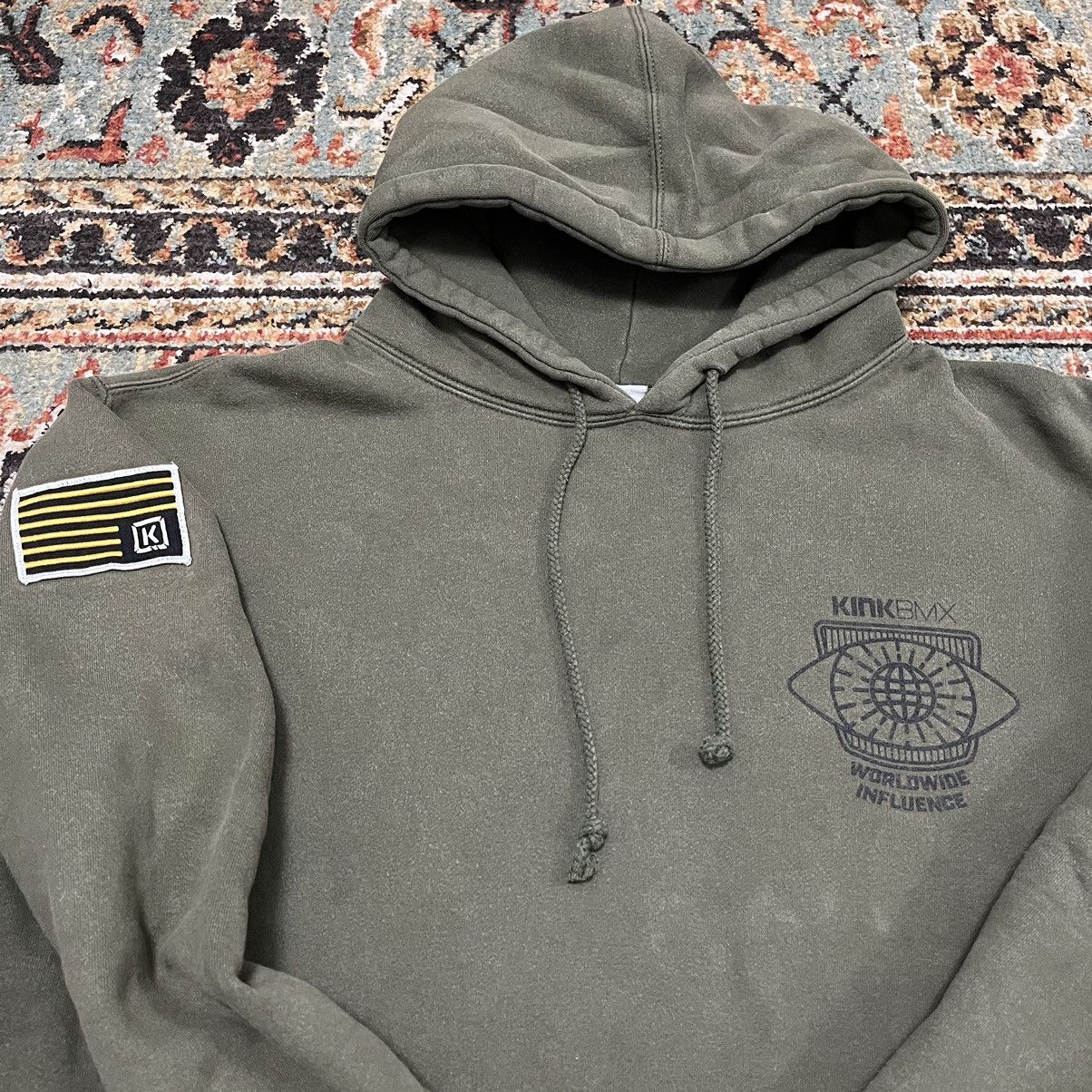 Vintage Kink BMX Skate Biking Hoodie Sweatshirt Large Size US L / EU 52-54 / 3 - 2 Thumbnail