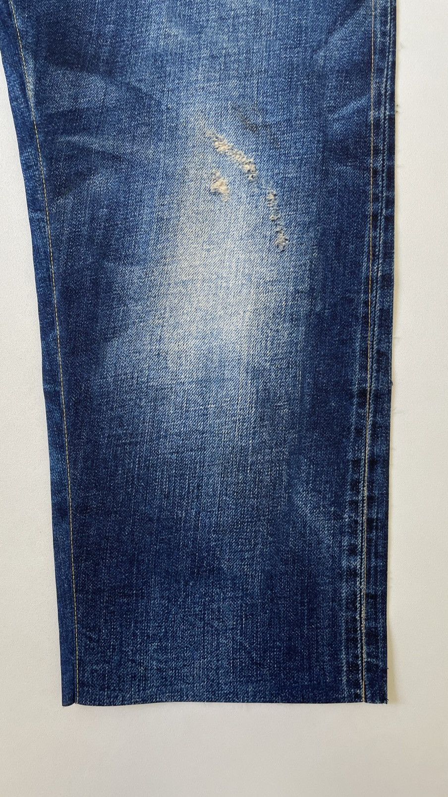 Junya Watanabe S/S ‘Trompe L'oeil’ Denim Printed Jeans Size US 30 / EU 46 - 14 Thumbnail