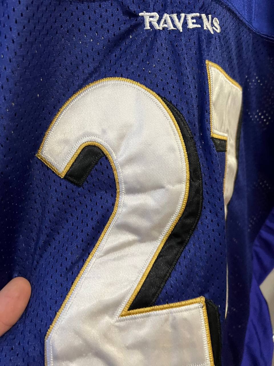 NFL BALTIMORE RAVENS #27 RAY RICE FOOTBALL SHIRT JERSEY SIZE 50 Size US M / EU 48-50 / 2 - 6 Thumbnail
